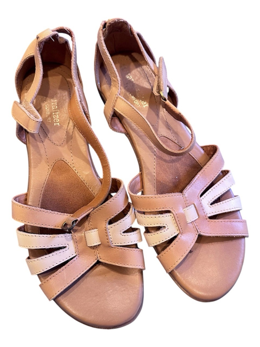Naturalizer Strappy Two-Tone Women’s Sandals